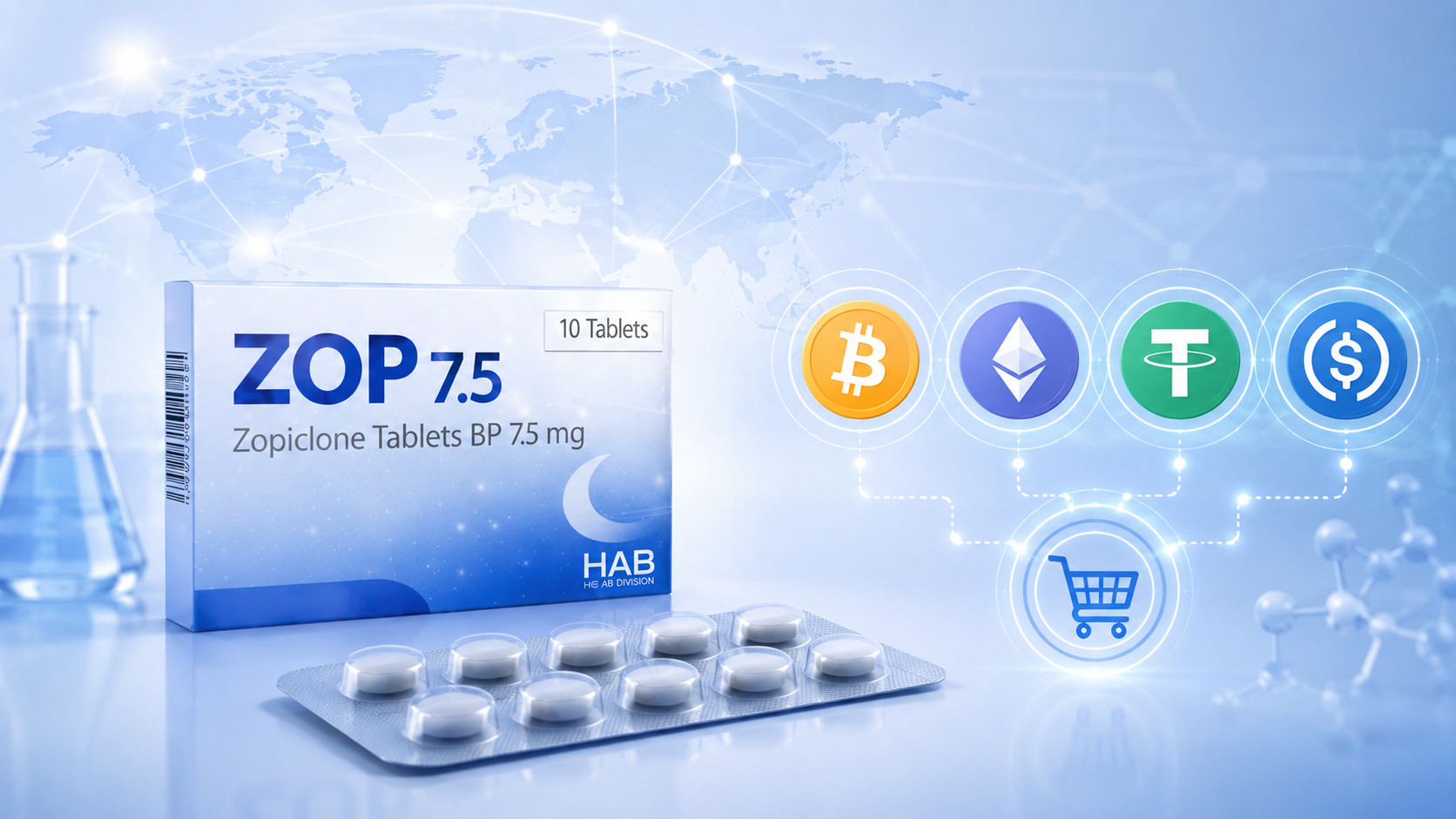 How to Buy ZOP 7.5 with Bitcoin, Ethereum, USDT, or USDC